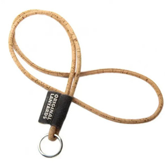 Hübsche Lanyards aus Kork